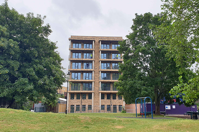 Best small social housing development 2022 LABC